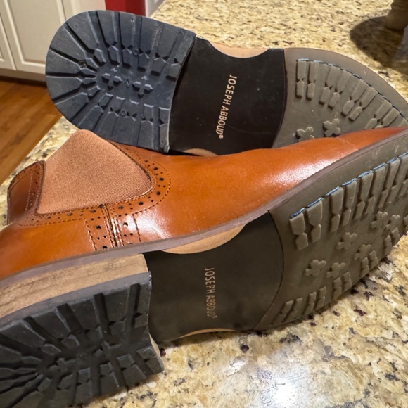 Joseph Abboud Mens' Leather Boot - Picture 4 of 5